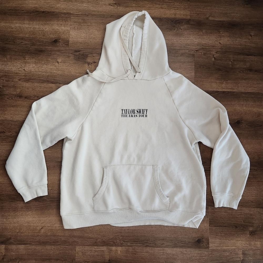 Taylor Swift The Eras Tour Beige Hoodie
